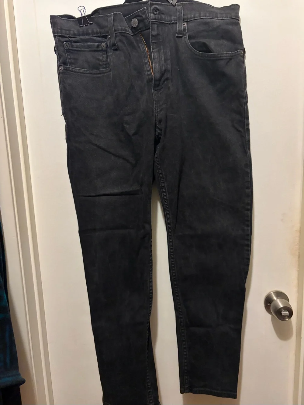 Levi's Men's Slim Black Denim Jeans